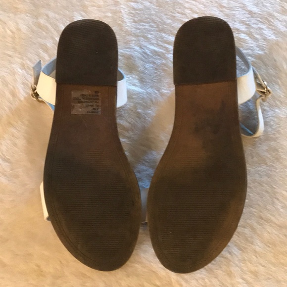 White Steve Madden Sandals - Picture 3 of 3